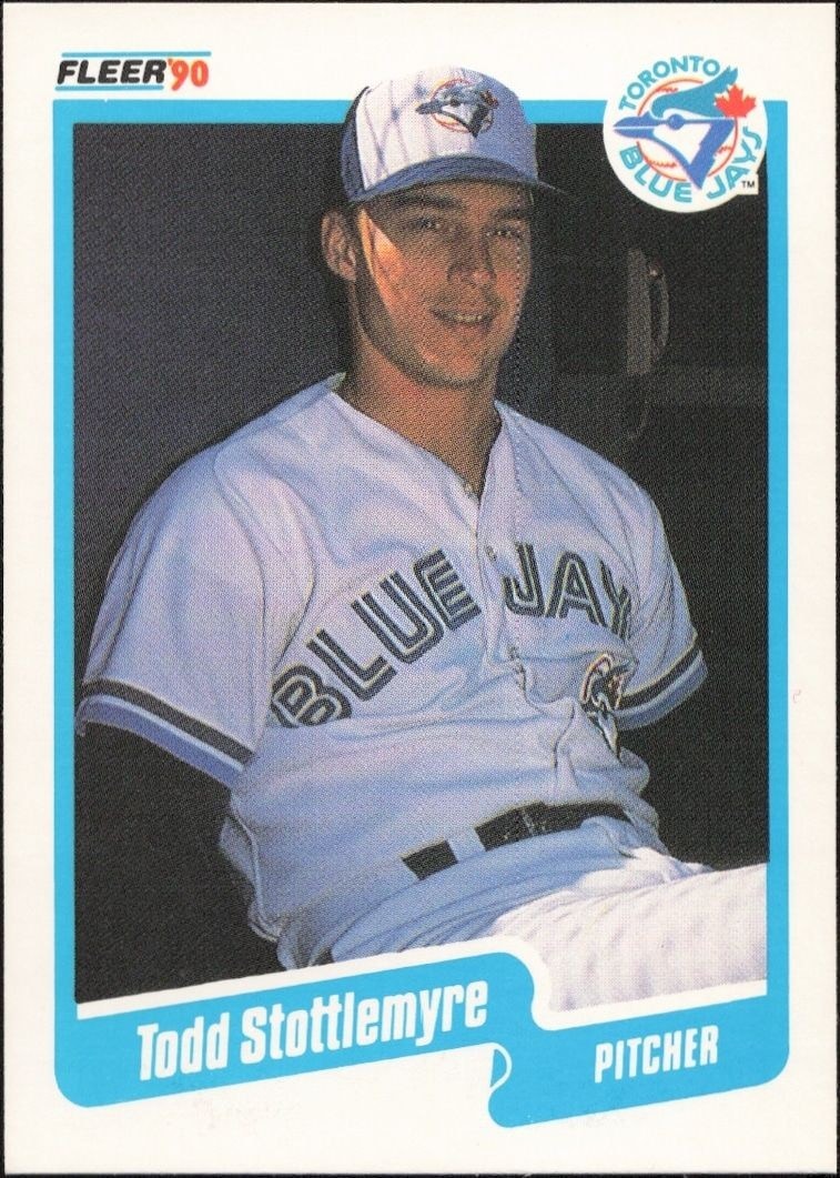 1990 Fleer Todd Stottlemyre #94 trading card
