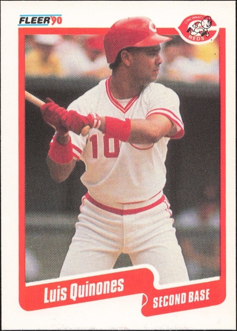 1990 Fleer Luis Quinones #428 trading card