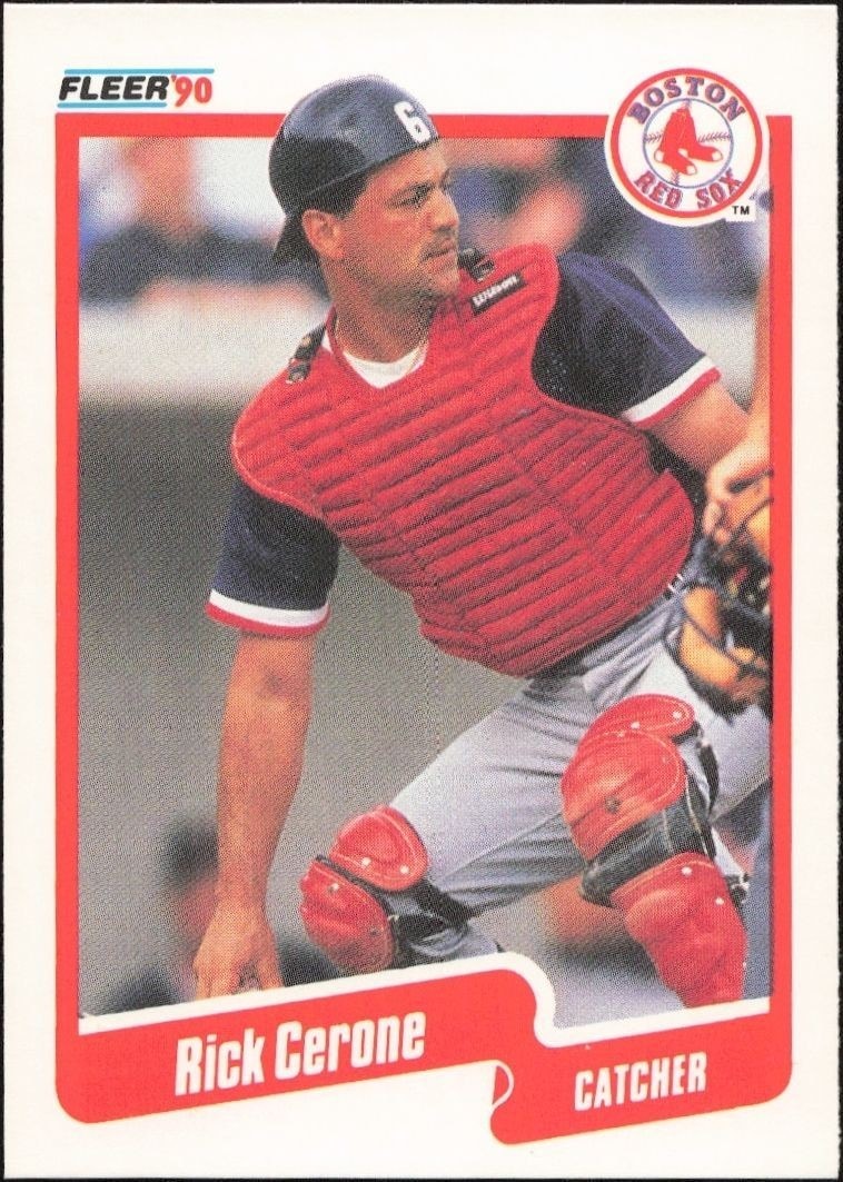 1990 Fleer Rick Cerone #270 trading card