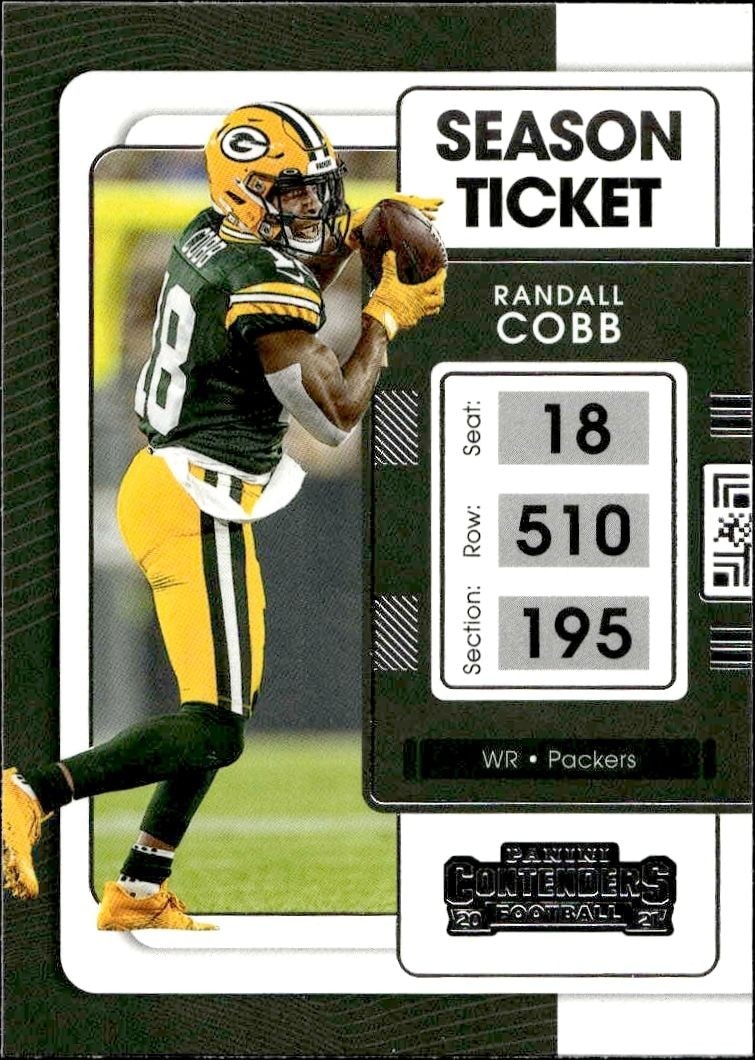 2021 Panini Contenders Randall Cobb #39 trading card
