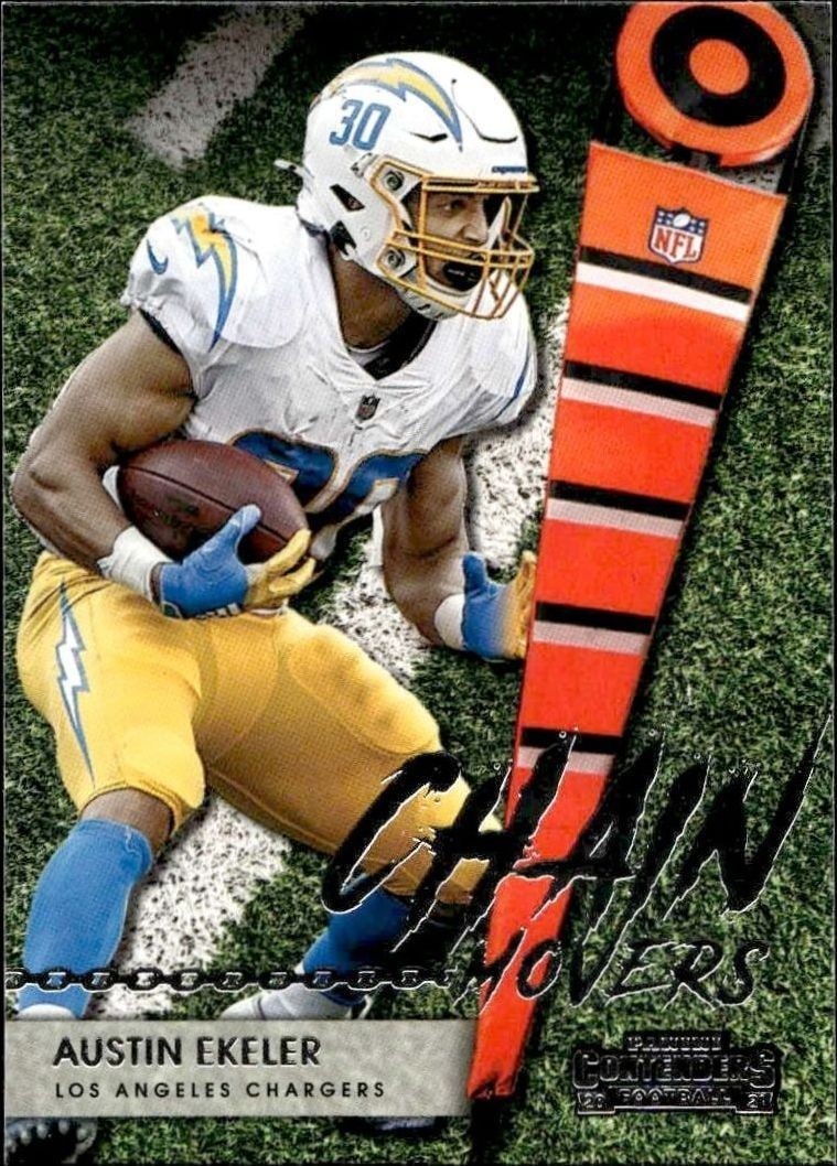 2021 Panini Contenders Austin Ekeler #CM-AEK trading card