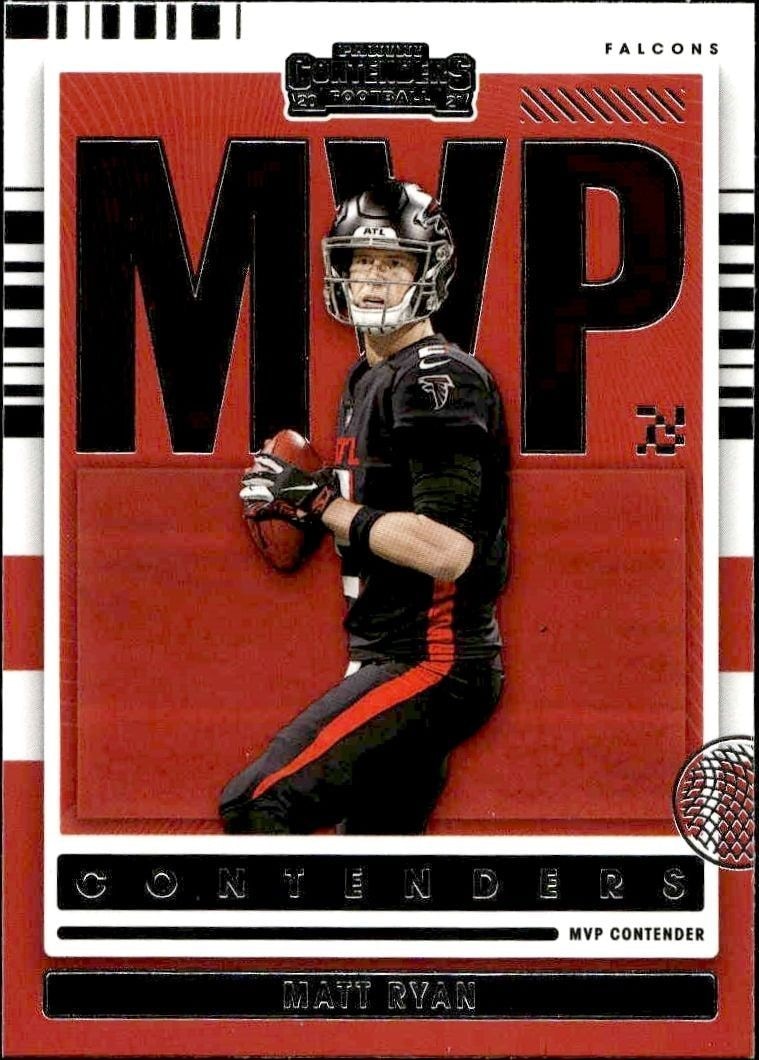 2021 Panini Contenders Matt Ryan #MVP-MRY trading card