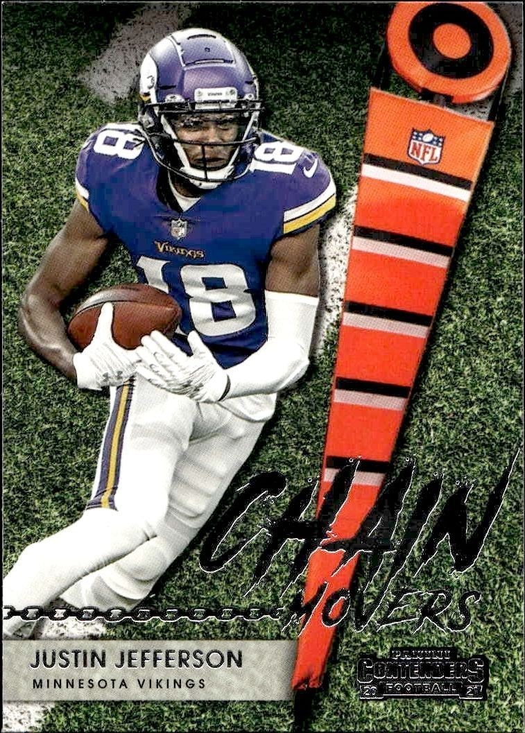 2021 Panini Contenders Justin Jefferson #CM-JJE trading card