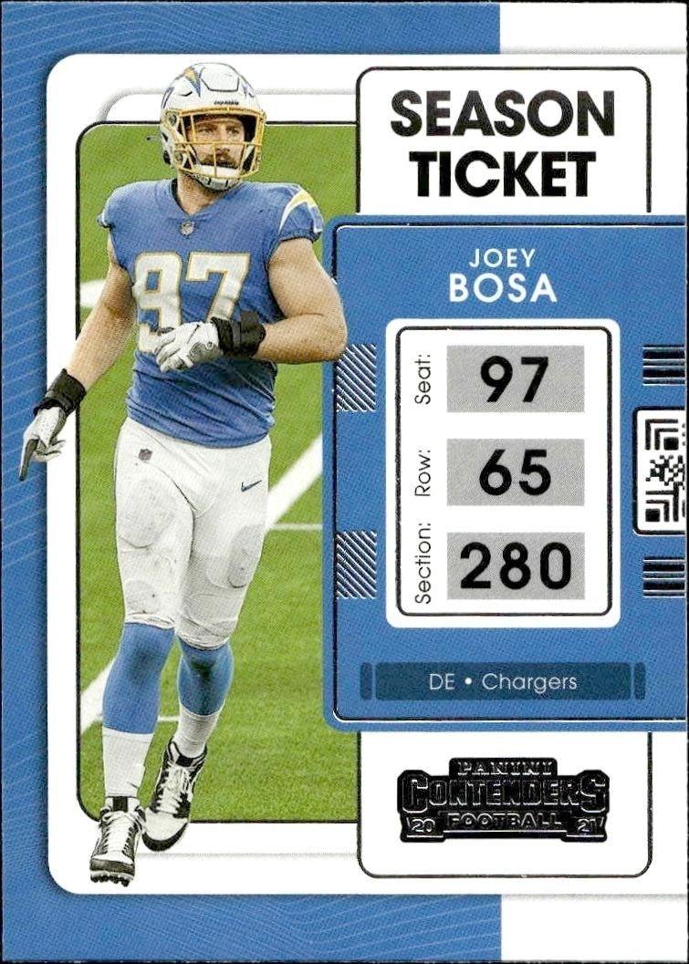 2021 Panini Contenders Joey Bosa #53 trading card