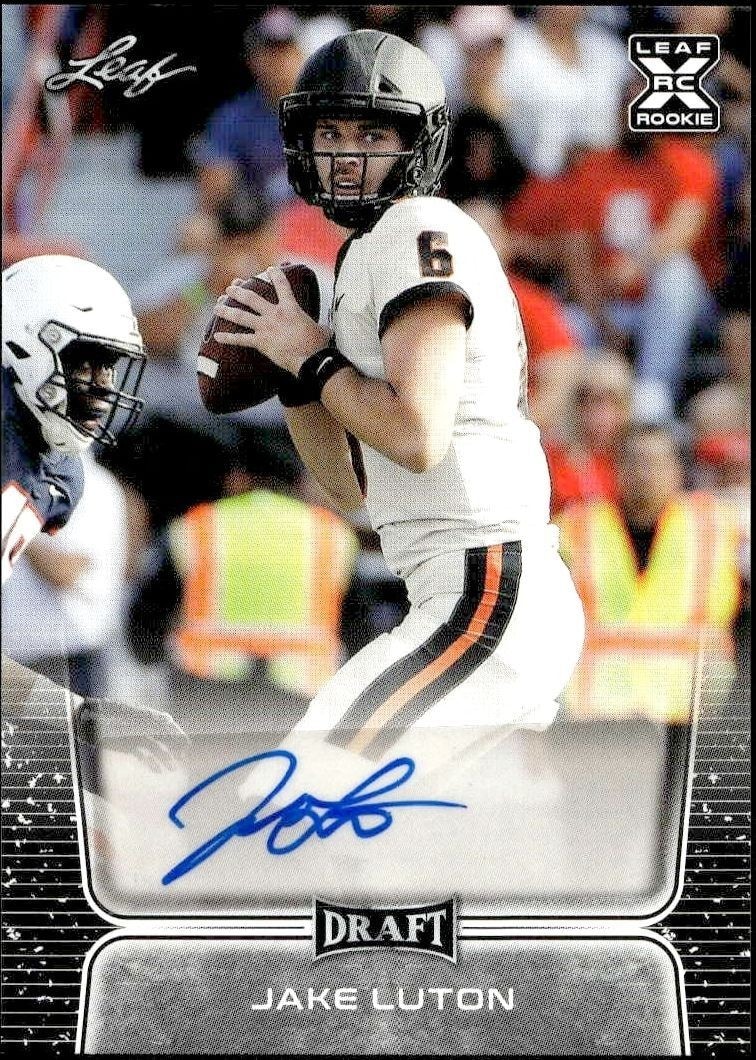 2020 Leaf Draft Jake Luton #BA-JL3 trading card