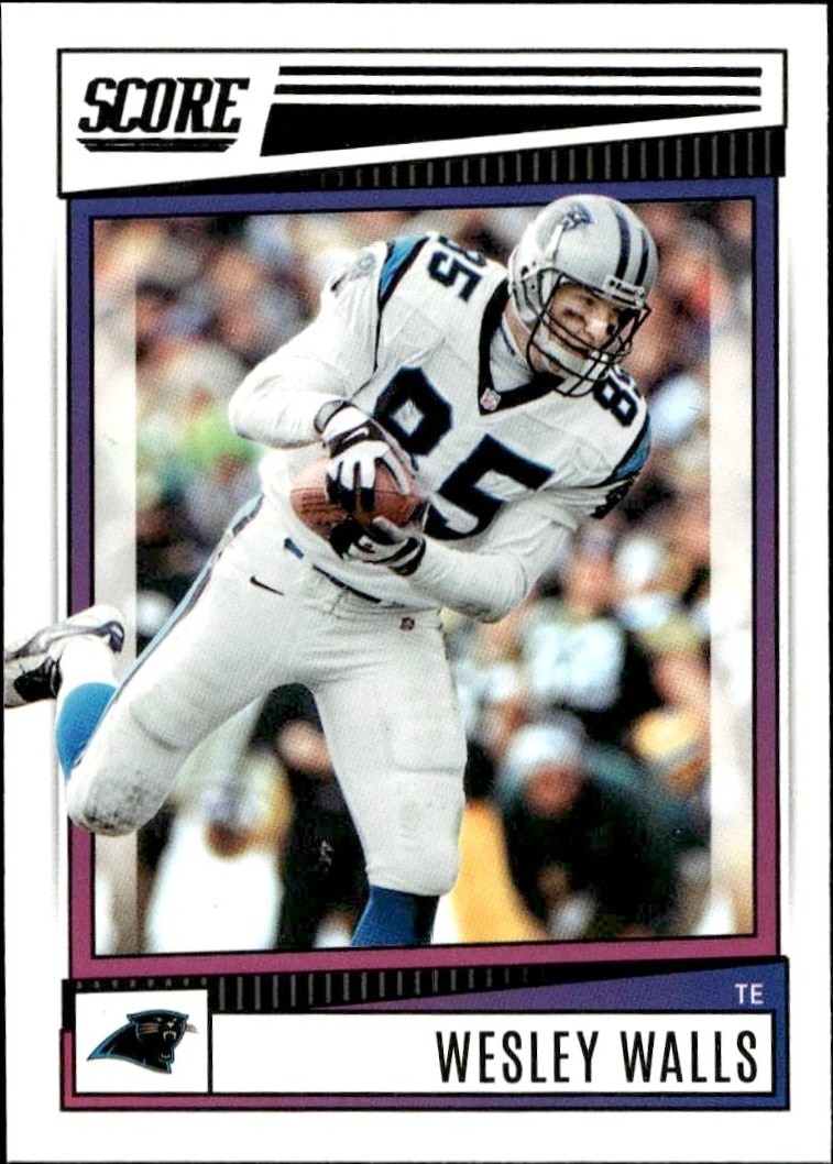 2022 Panini Score Wesley Walls #52 trading card
