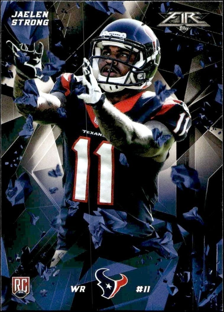 2015 Topps Fire Jaelen Strong #49 trading card