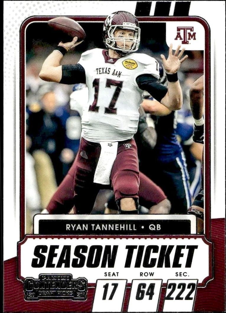 2021 Panini Contenders Draft Picks Ryan Tannehill #16 trading card