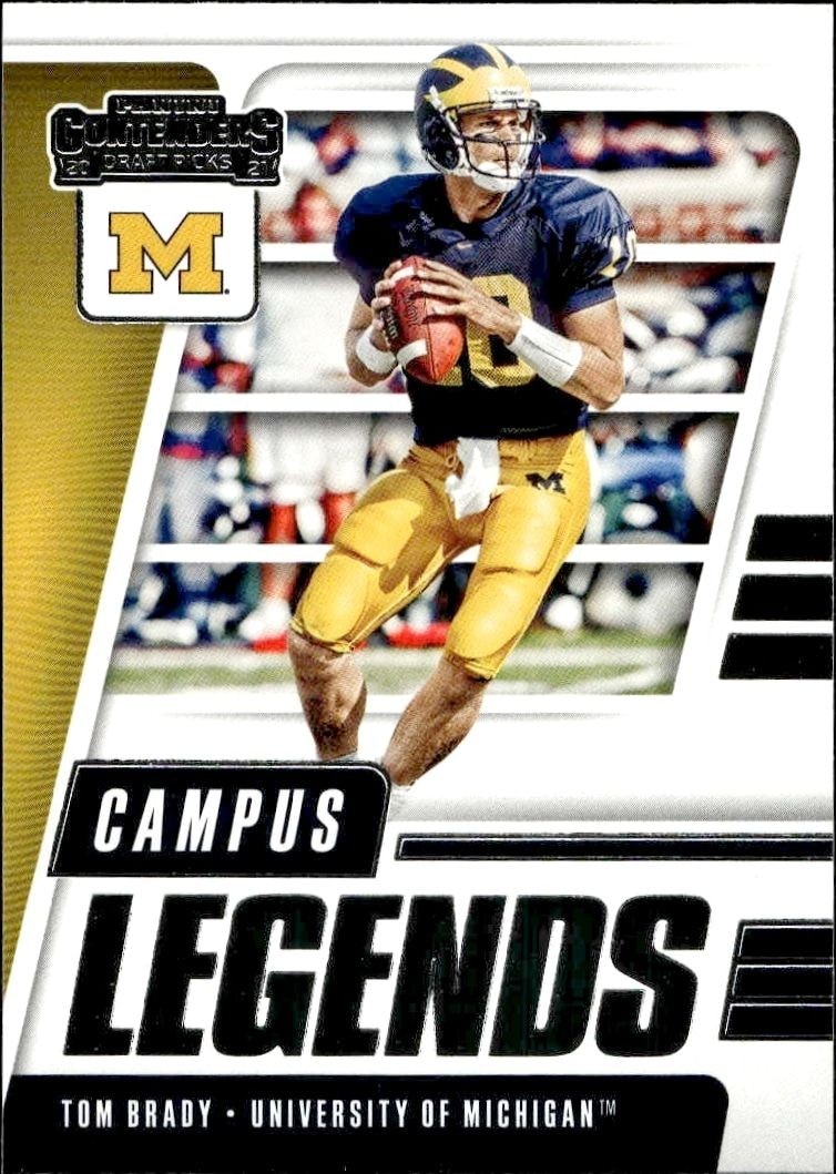 2021 Panini Contenders Draft Picks Tom Brady #7 trading card