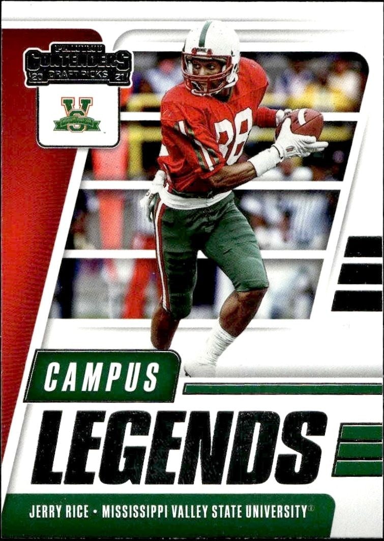 2021 Panini Contenders Draft Picks Jerry Rice #10 trading card
