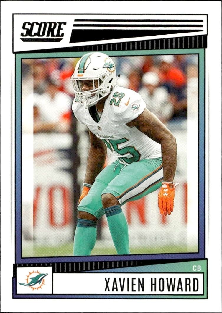 2022 Panini Score Xavien Howard #277 trading card