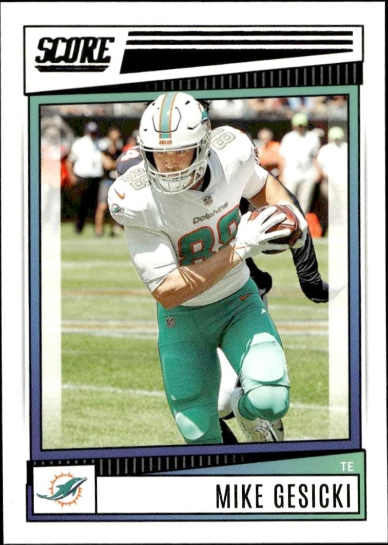 2022 Panini Score Mike Gesicki #273 trading card