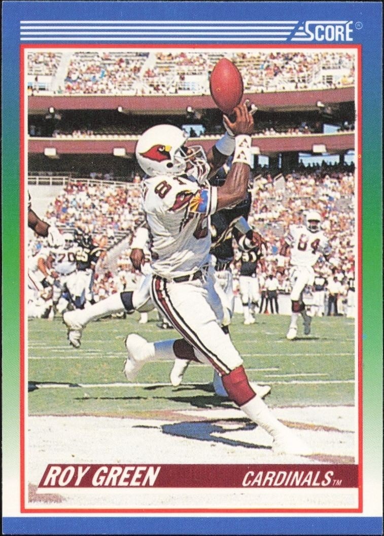 1990 Score Roy Green #383 trading card