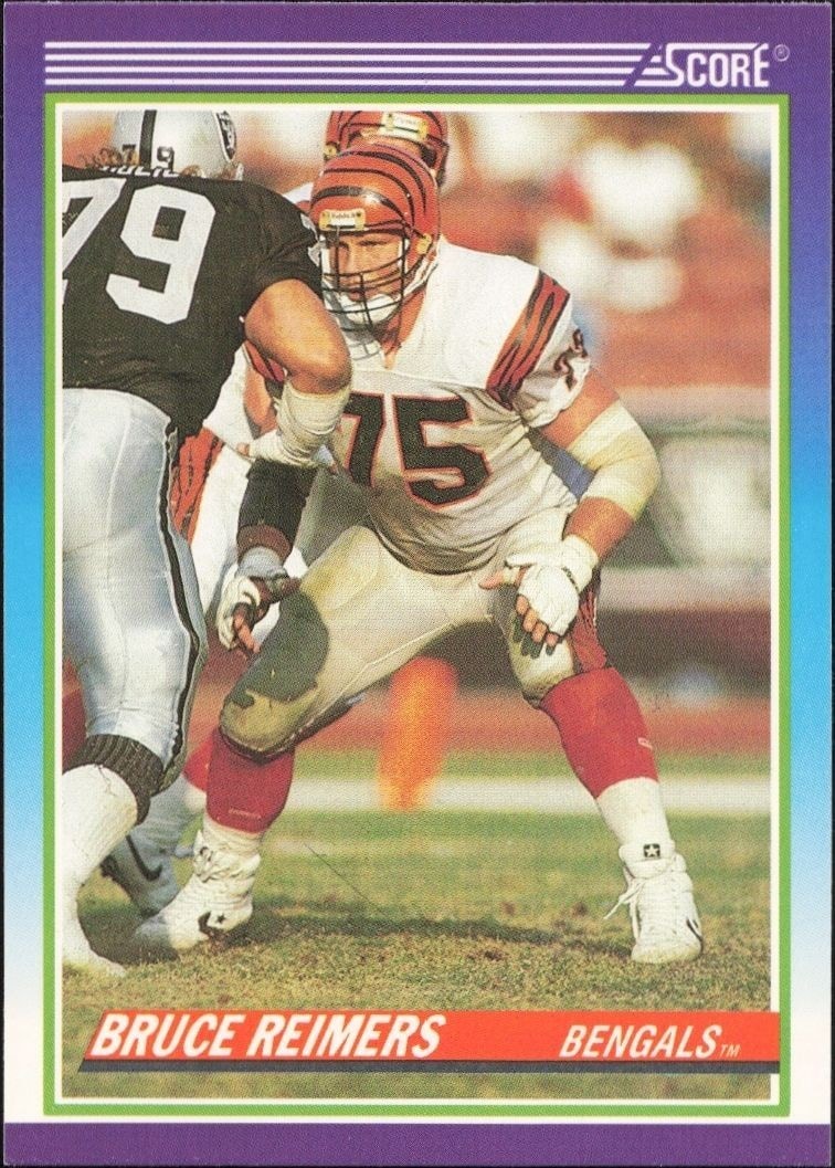 1990 Score Bruce Reimers #455 trading card