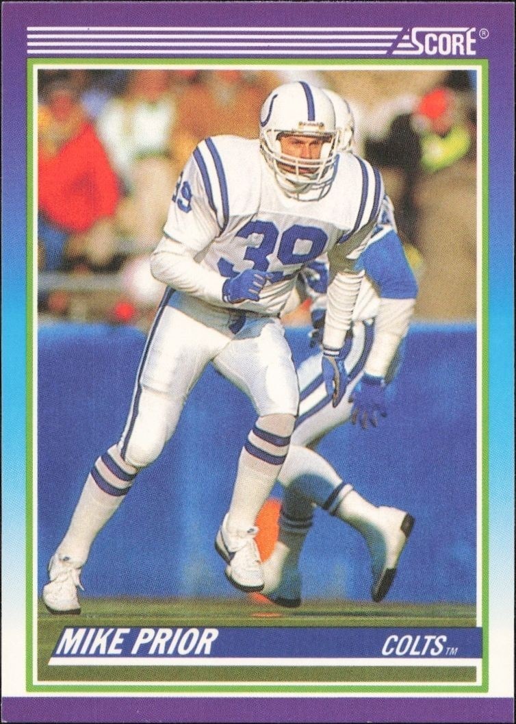 1990 Score Mike Prior #468 trading card