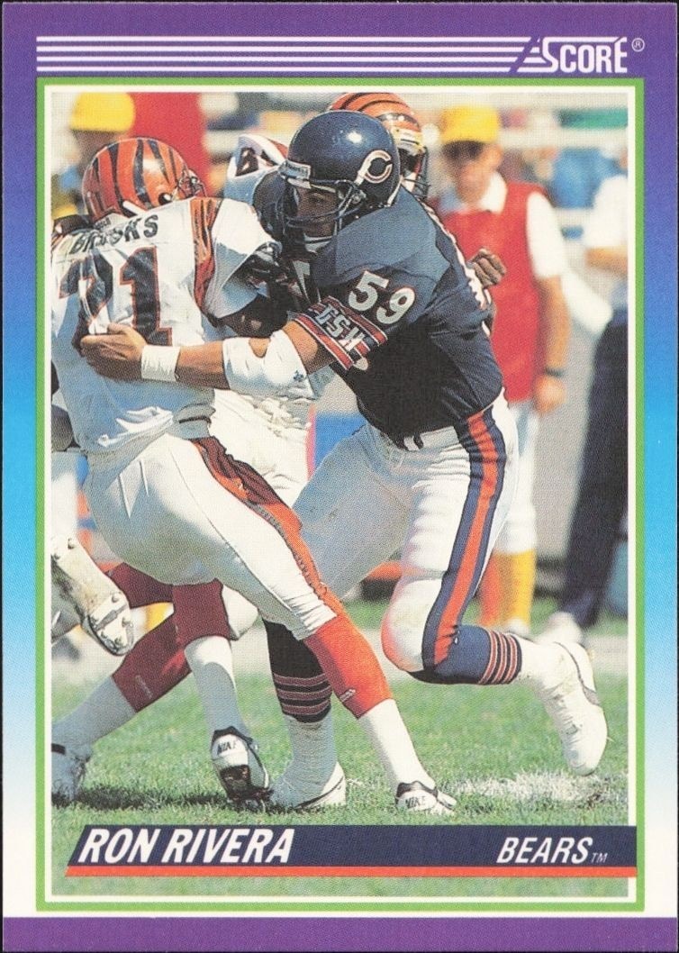 1990 Score Ron Rivera #469 trading card