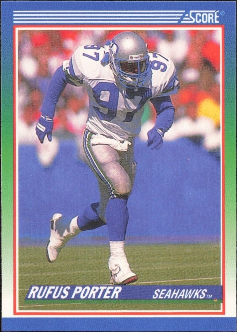 1990 Score Rufus Porter #332 trading card