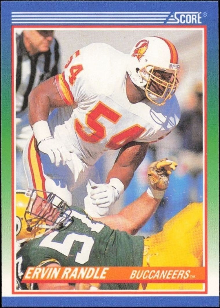 1990 Score Ervin Randle #353 trading card