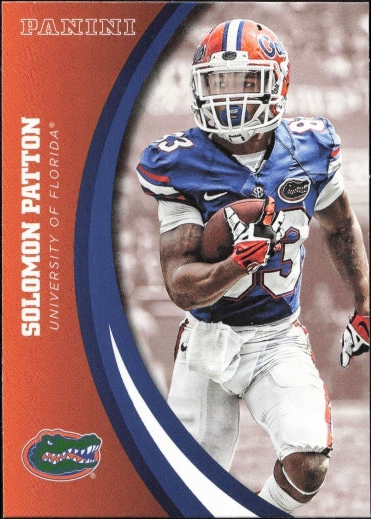 2015 Panini Florida Gators Solomon Patton #58 trading card