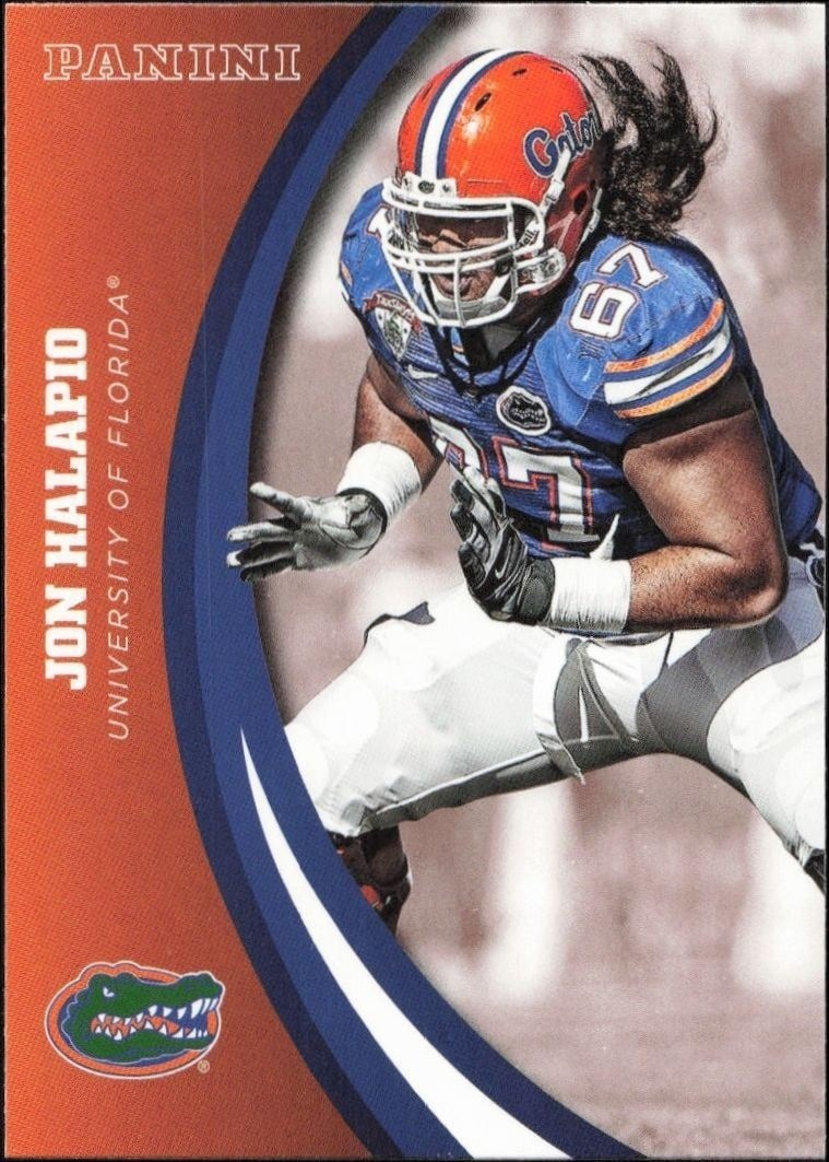 2015 Panini Florida Gators Jon Halapio #31 trading card
