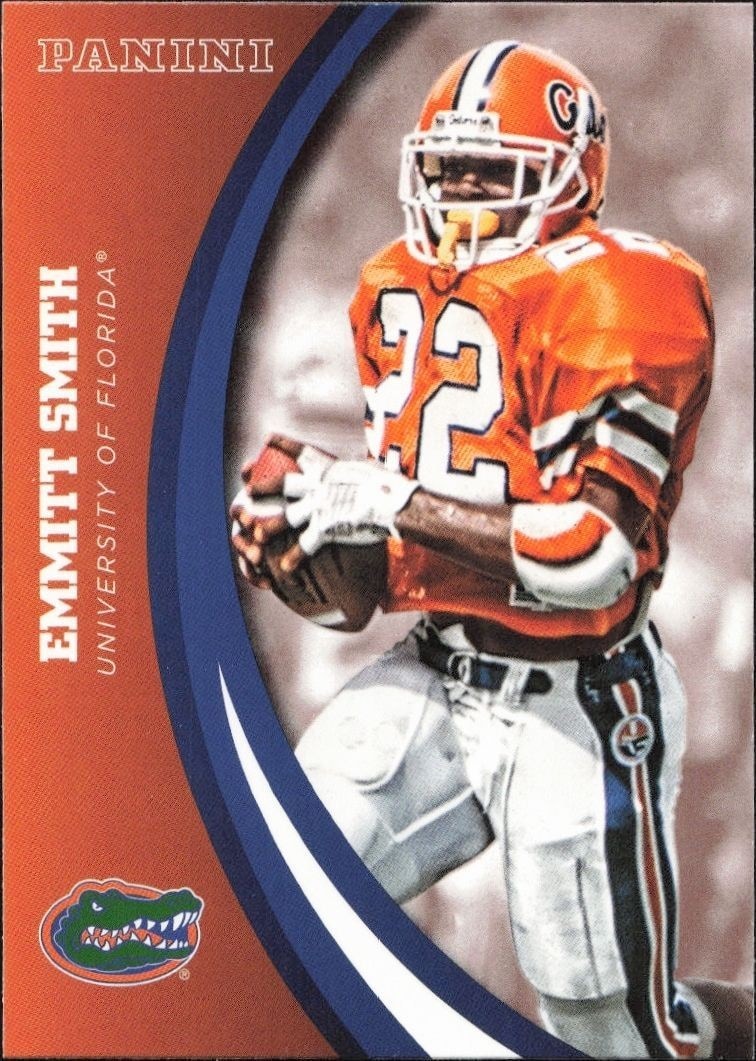 2015 Panini Florida Gators Emmitt Smith #17 trading card