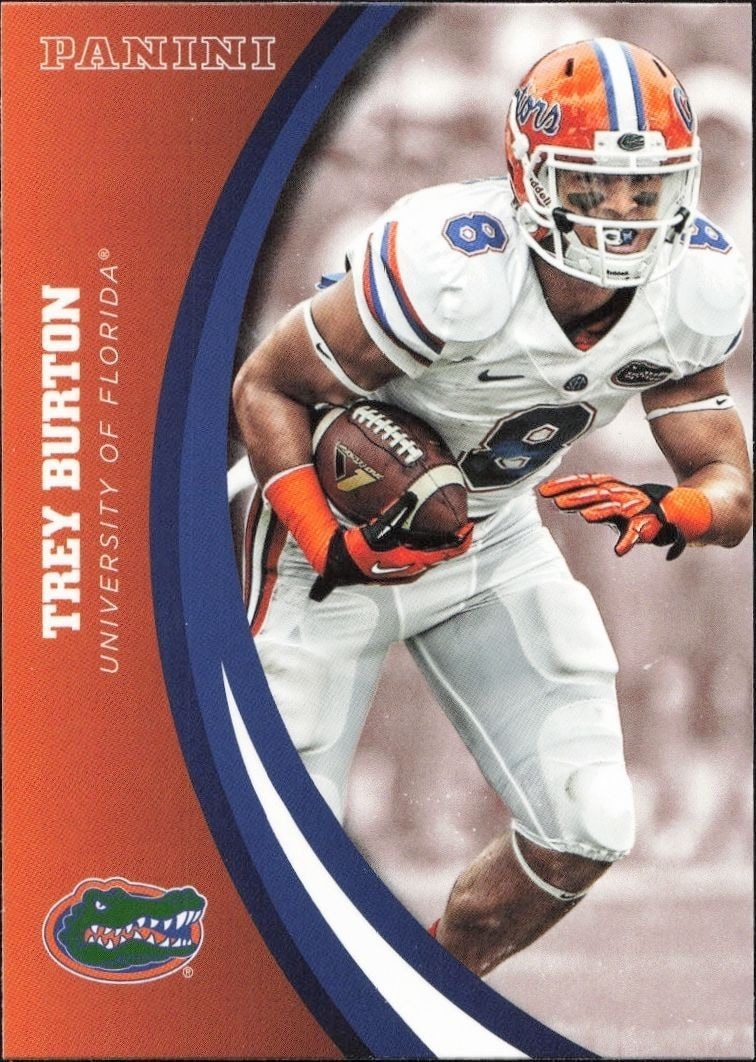 2015 Panini Florida Gators Trey Burton #61 trading card