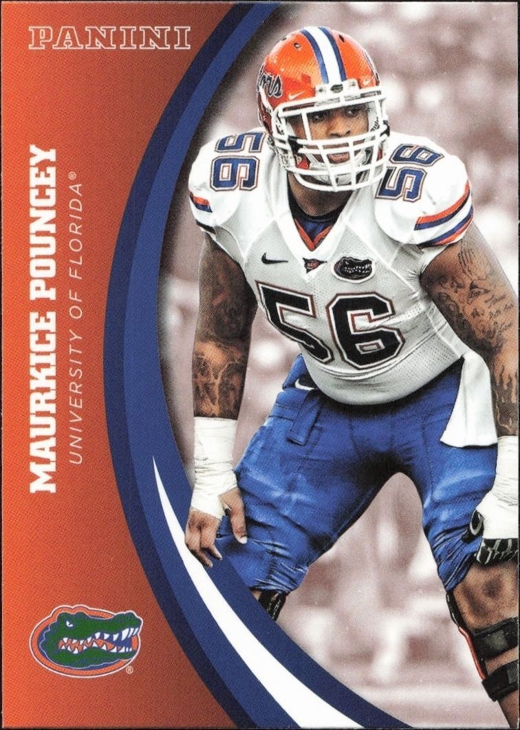 2015 Panini Florida Gators Maurkice Pouncey #47 trading card