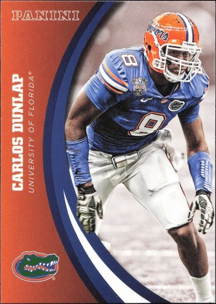 2015 Panini Florida Gators Carlos Dunlar #76 trading card