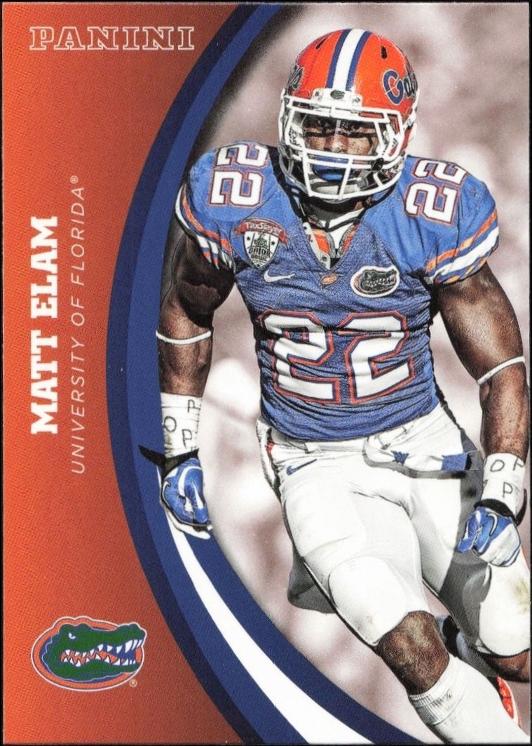 2015 Panini Florida Gators Matt Elam #45 trading card