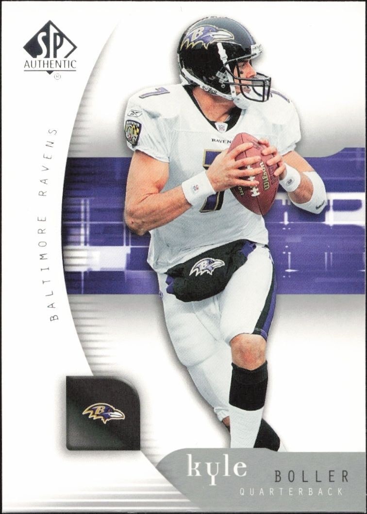 2005 Upper-Deck SP Authentic Kyle Boller #7 trading card