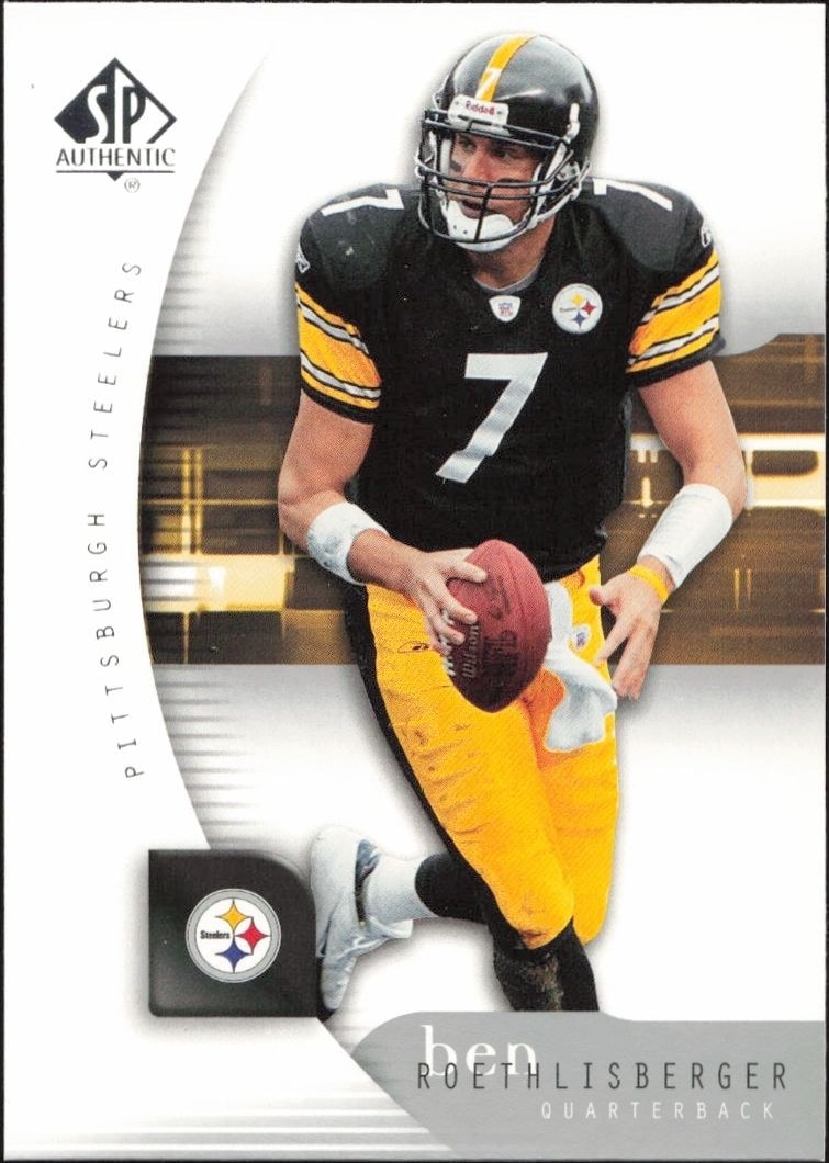 2005 Upper-Deck SP Authentic Ben Roethlisberger #68 trading card