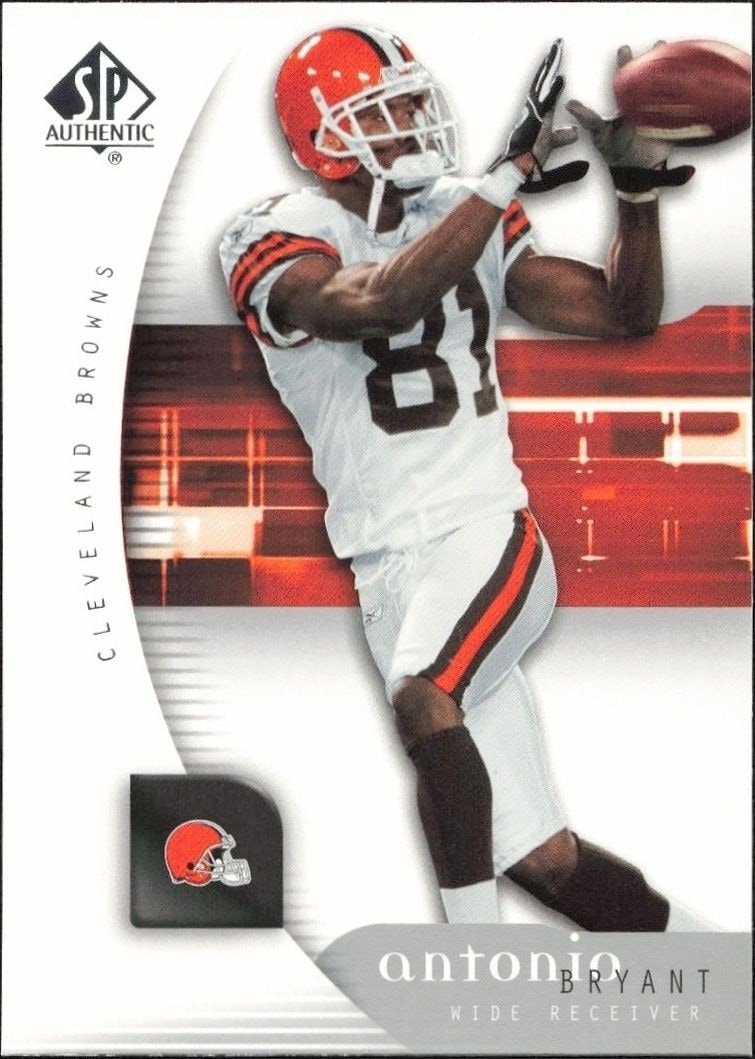 2005 Upper-Deck SP Authentic Antonio Bryant #21 trading card