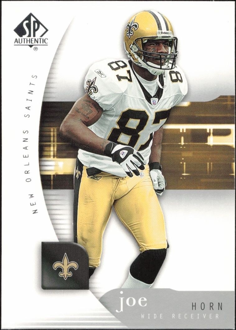 2005 Upper-Deck SP Authentic Joe Horn #55 trading card