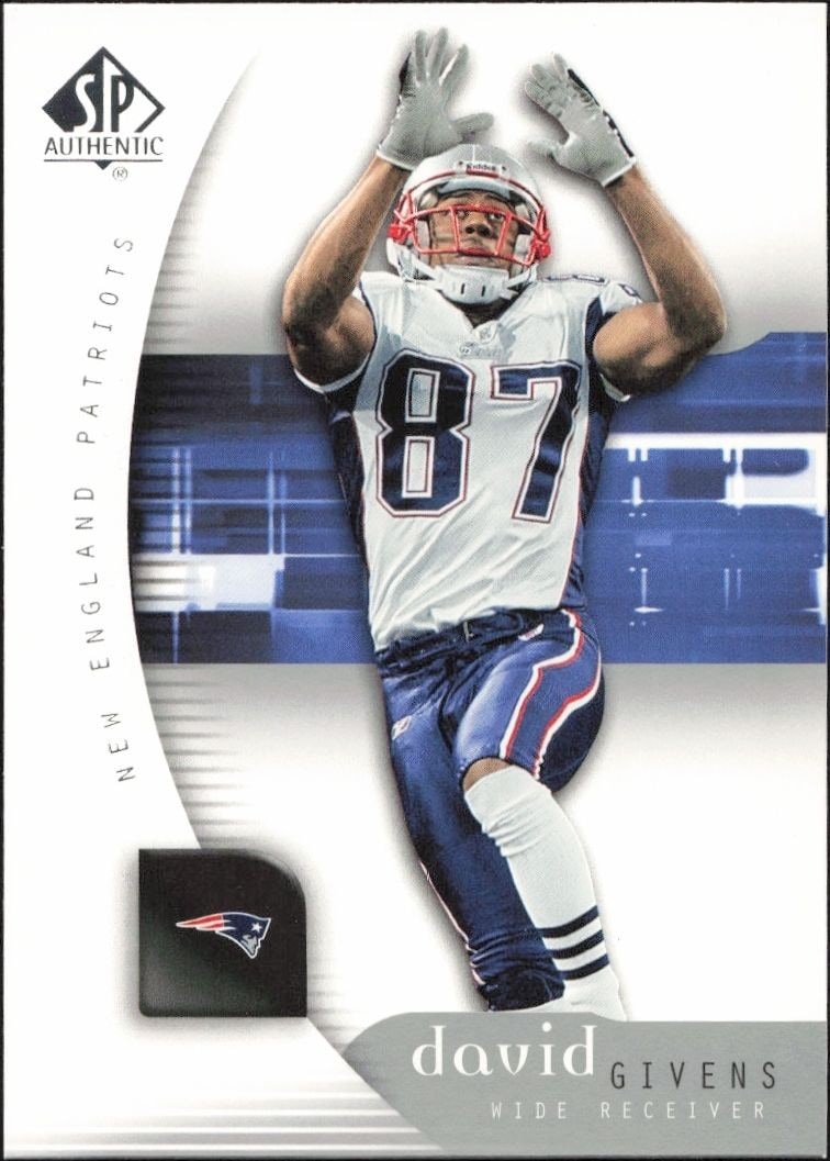 2005 Upper-Deck SP Authentic David Givens #52 trading card