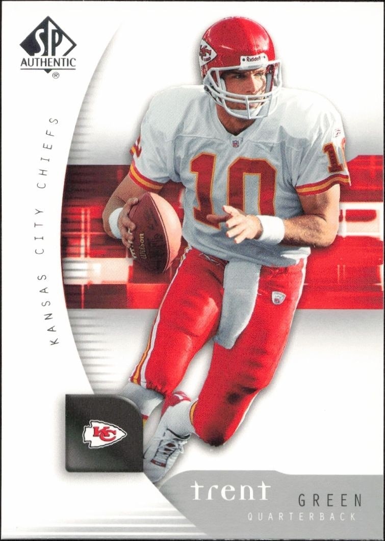 2005 Upper-Deck SP Authentic Trent Green #44 trading card
