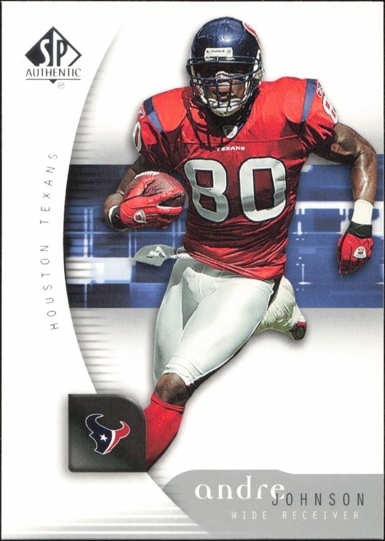 2005 Upper-Deck SP Authentic Andre Johnson #34 trading card