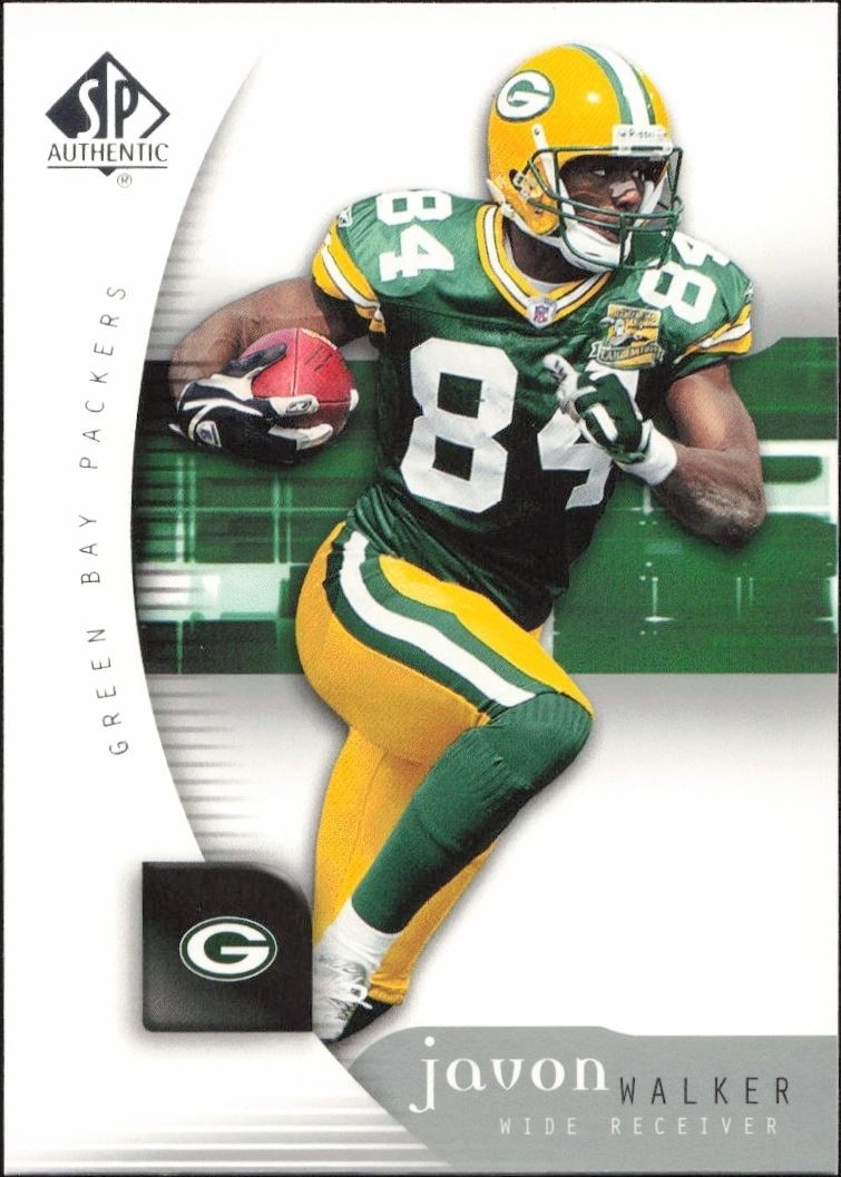 2005 Upper-Deck SP Authentic Javon Walker #32 trading card