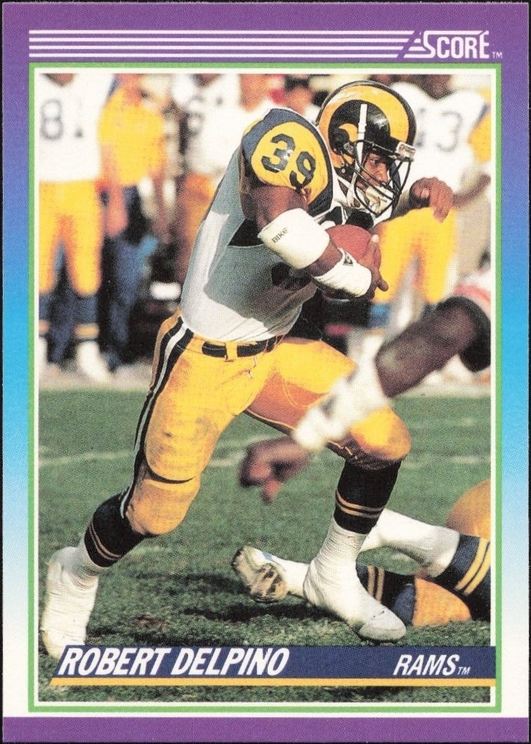 1990 Score Robert Delpino #184 trading card
