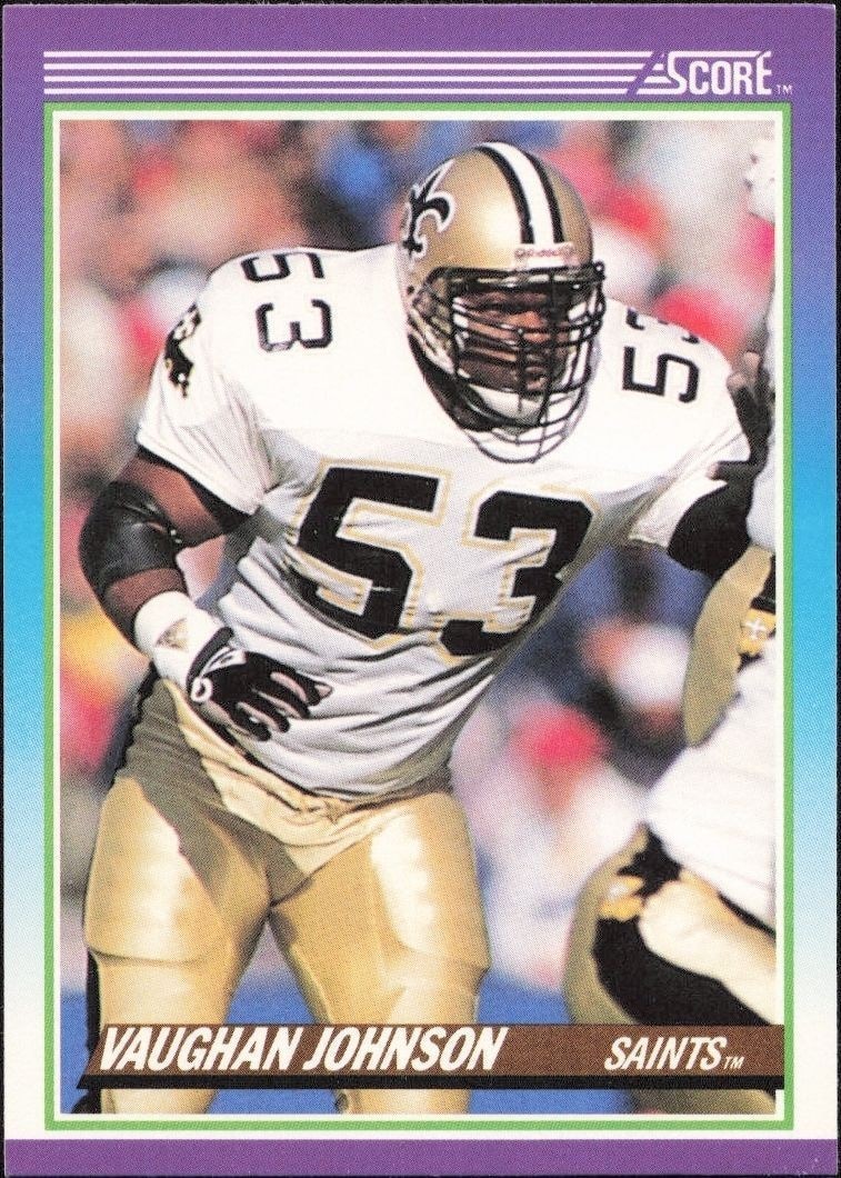 1990 Score Vaughan Johnson #196 trading card