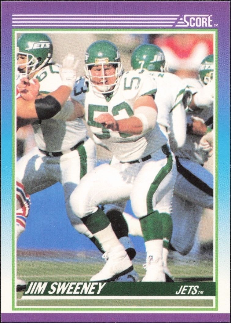 1990 Score Jim Sweeney #198 trading card