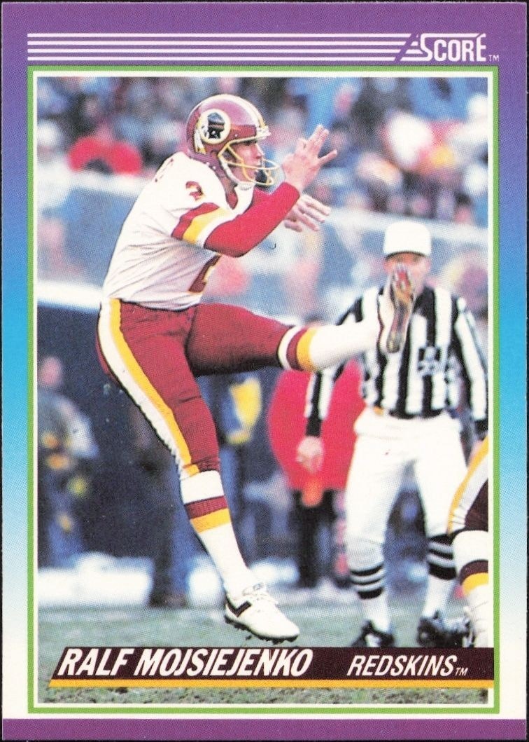 1990 Score Ralf Mojsiejenko #208 trading card
