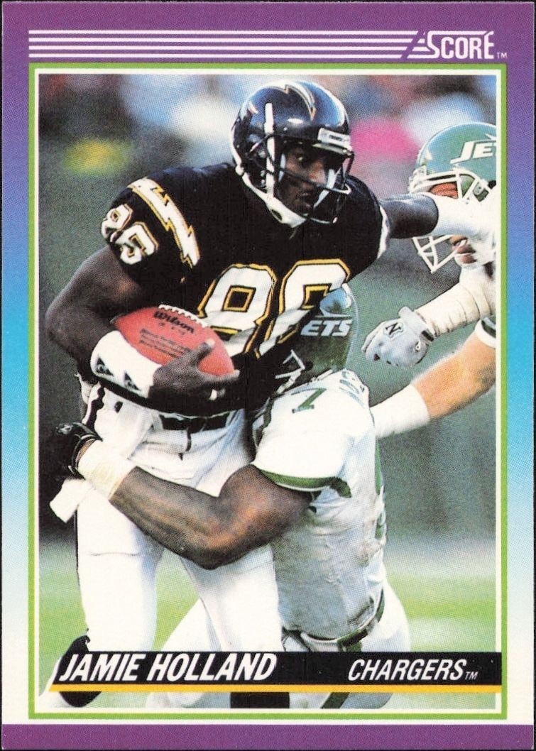 1990 Score Jamie Holland #211 trading card