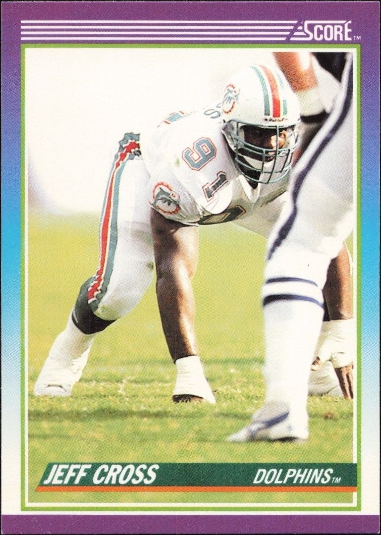 1990 Score Jeff Cross #213 trading card