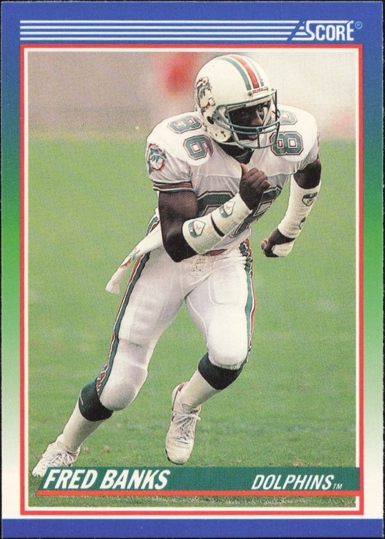 1990 Score Fred Banks #434 trading card