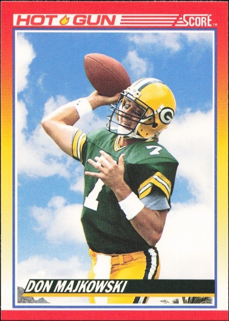 1990 Score Don Majkowski #315 trading card