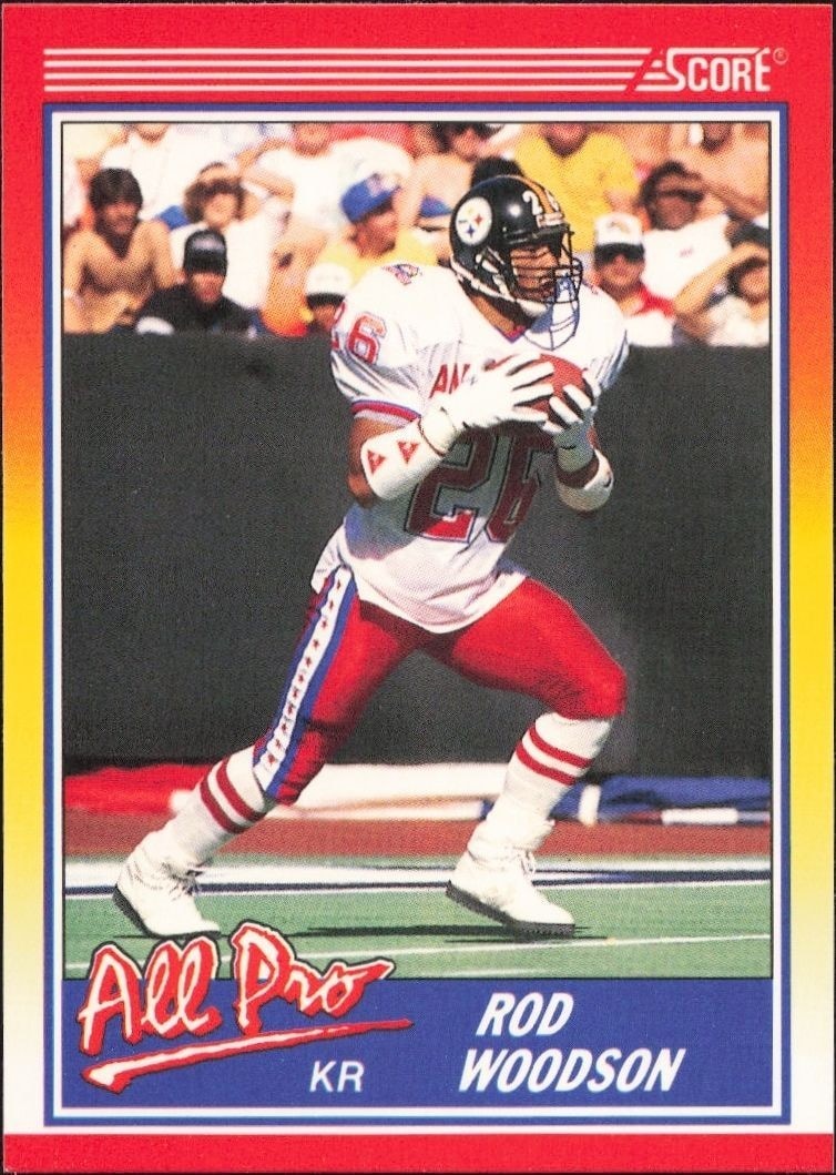 1990 Score Rod Woodson #577 trading card