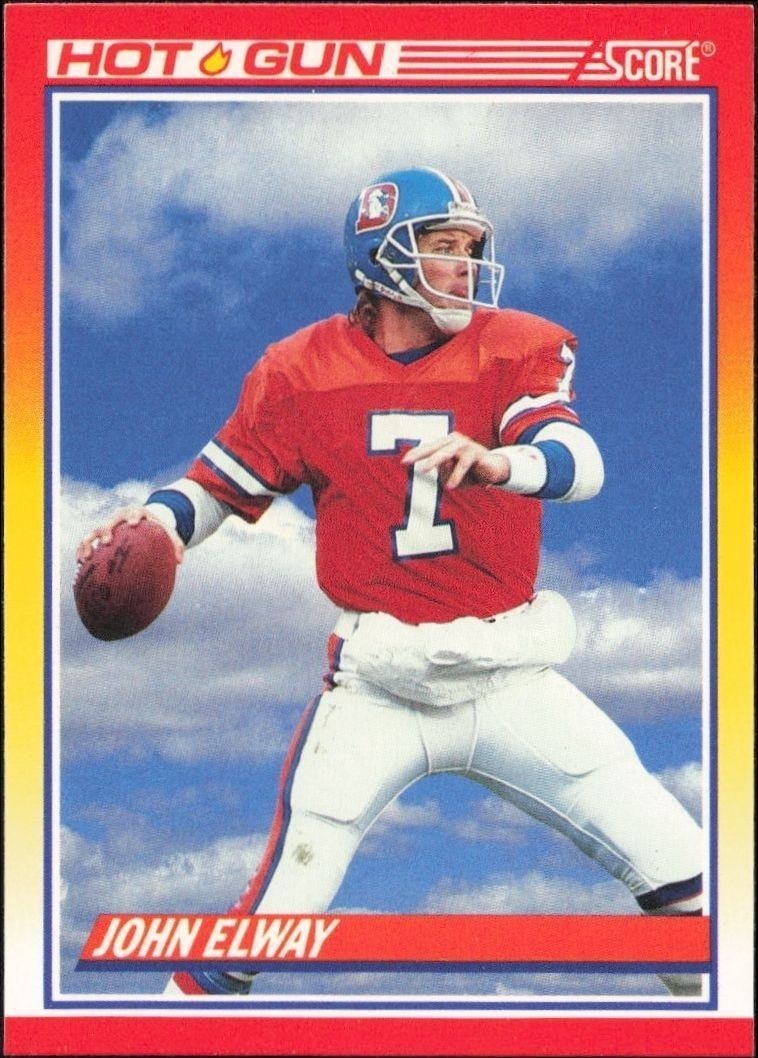 1990 Score John Elway #564 trading card