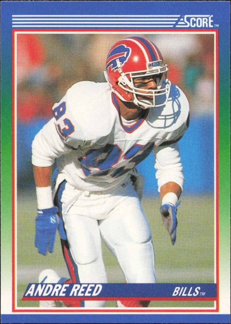1990 Score Andre Reed #57 trading card