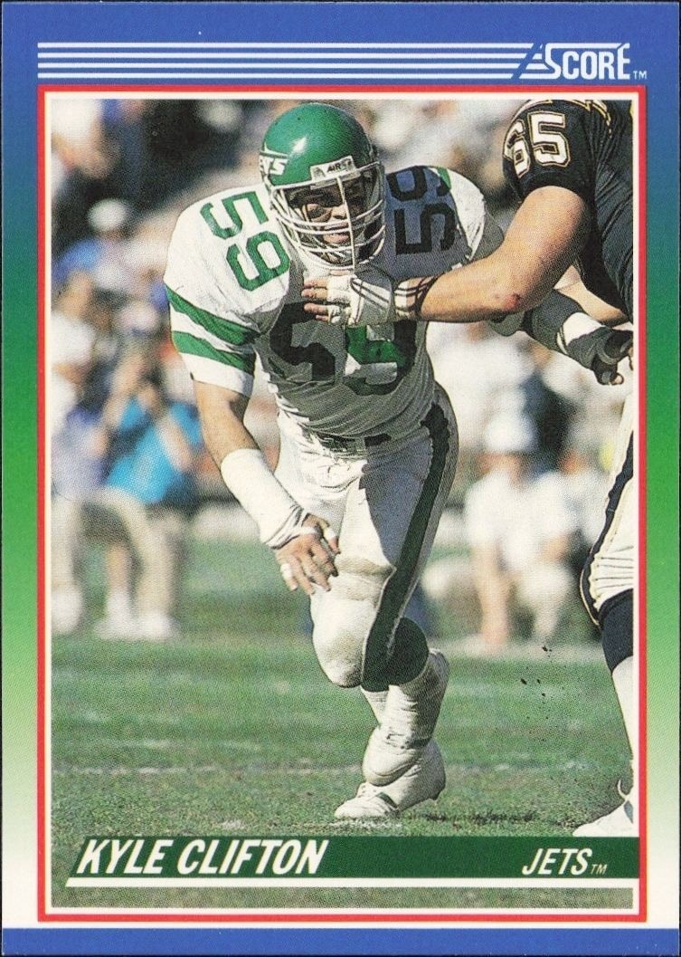 1990 Score Kyle Clifton #64 trading card