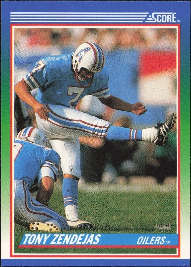 1990 Score Tony Zendejas #69 trading card